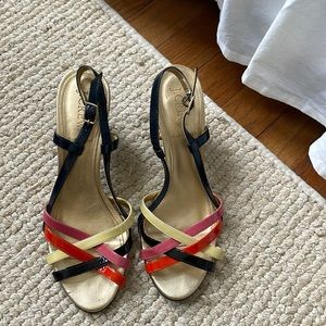 Jcrew heeled sandals